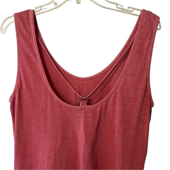 AllSaints Dewar Tank Jersey asymmetrical Strappy Mini Dress M Beachy coverup - Picture 6 of 12